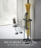 Подставка для зонта Yamazaki Jitsugyo, черная, Ш11 x Г11 x В36 см, тонкая складная башня для хранения зонтов 7640 (Ямадзаки) Прибл.