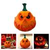 Halloween Resin Pumpkin Figure Sculpture Pumpkins Figurine Desk Ornament For Themed Parties And Festival Decoration