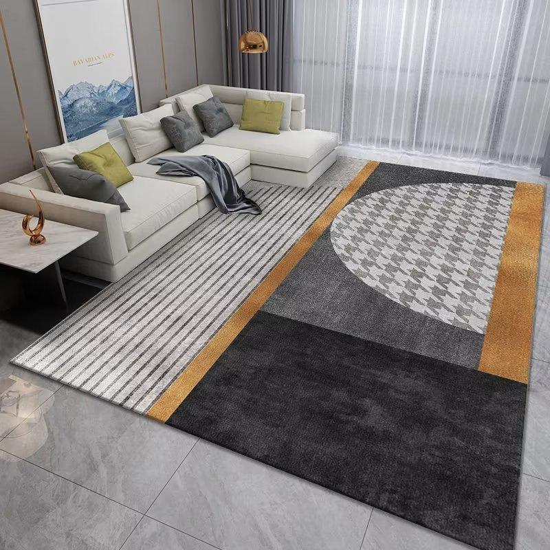Geometric Printed Carpet Living Room luxury 160x230 Large Area rugs for bedroom decoration soft non-slip floor mat for kids room