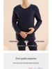 Men's German Velvet Thermal Underwear: Double-Sided Sanded, Thick, Round Neck, Autumn/Winter Base Layer Top