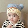 New Arrival: Cute Wool Hat with Warm Velvet and Ear Protection for Infants and Toddlers - Unisex Autumn/Winter Style
