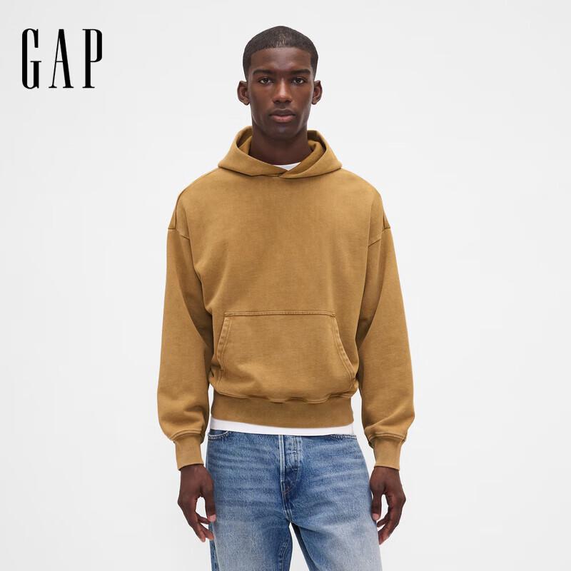 Gap Унисекс плотная худи с начесом, стираная
