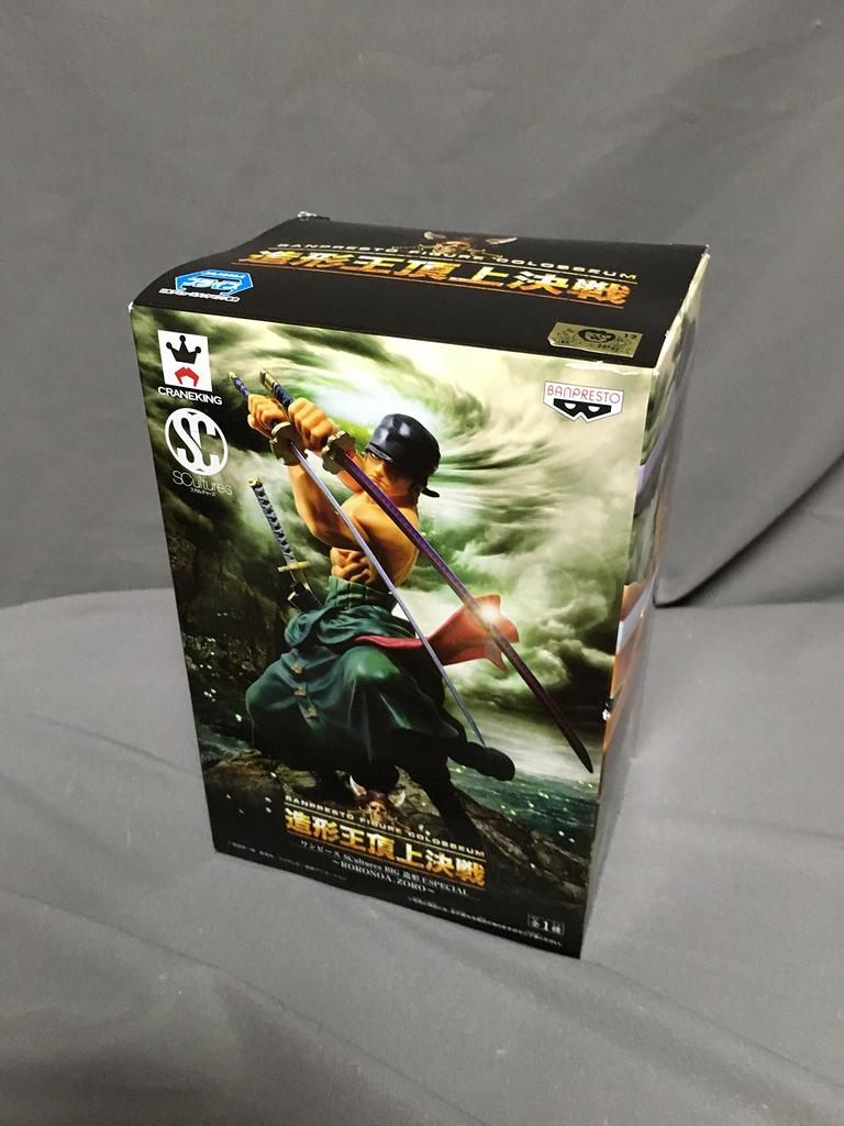One Piece SCultures BIG Special Roronoa Zoro Outer Box Height 180mm Figure Zoukei-Oh Approx.
