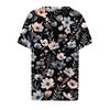 Women's T Shirt Tee Printed Short Sleeve Daily Weekend Fashion Basic V Neck Regular Top