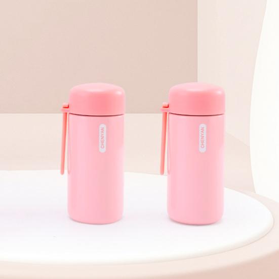 150 мл изоляционная бутылка из нержавеющей стали, вакуумная чашка для воды, герметичная мини-колба со шнурком, двойной стенкой, портативная бутылка для горячих и холодных напитков для офиса