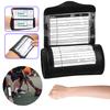 Football Play Wristbands Wrist Coach QB Wristband Quarterback Playbook Wristband for Football Baseball Softball for Signs