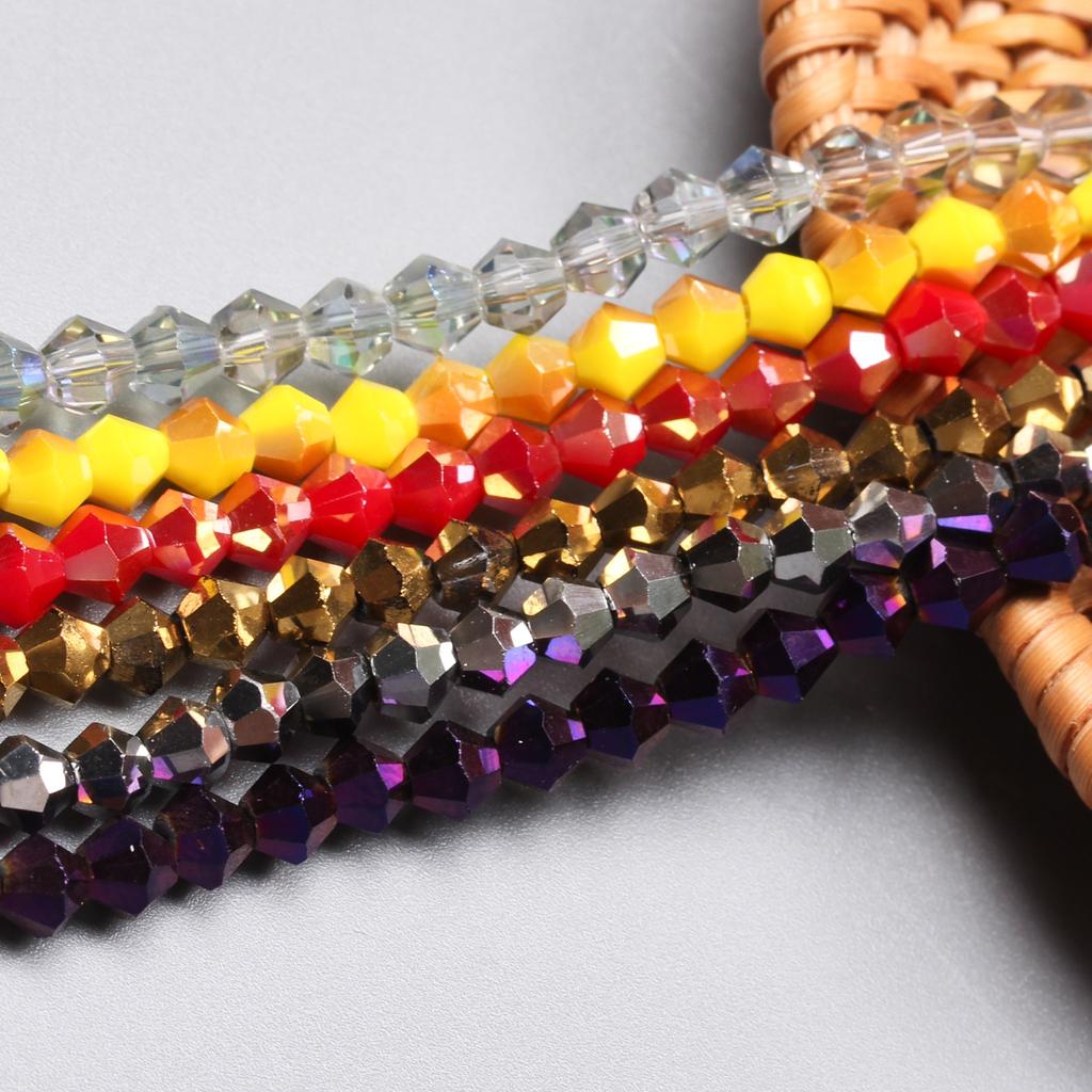 1 нить AB заостренные бусины, изготовление 4 мм однотонных модных бриллиантовых бусин, аксессуары ручной работы для ювелирных изделий в подарок