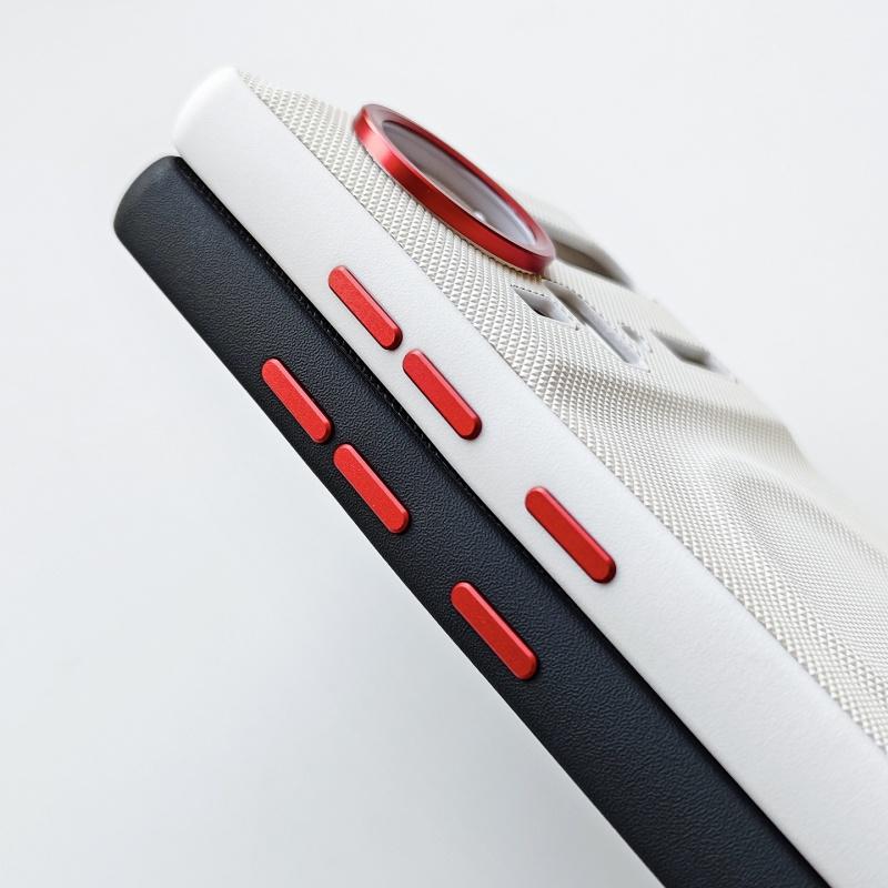 Для ZTE Nubia Z80 Z70 Z70S Ultra Кожаный чехол с ромбовидным узором Магнитное крепление Контрастные кнопки Рамка для камеры Защита от отпечатков пальцев