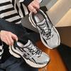 Thick-soled Silver Dad Shoes Women's Spring and Summer 2025 New Light Color Matching Versatile Height Increase Casual Sports Shoes Tide