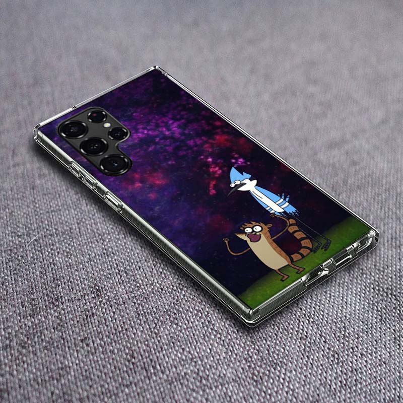 Мультяшные Постоянные Персонажи Милое Шоу Чехол Для Телефона Для Samsung Galaxy S24 S23 S21 S20 FE S22 S26 Ultra S25 Edge S10 Plus Чехол Прозрачный ТПУ Capa