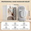 Hand Massager with Heat and Compression, 3-in-1 Professional Hand Massagers for Arthritis and Carpal Tunnel Relief, Holiday Gift for Women Men