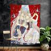 Аниме Chobits Классический Печатный Большой Настенный Гобелен Искусство Научная Фантастика Комната Домашний Декор Декор Одеяло