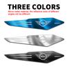 VRT4  2Pcs For MINI Cooper JCW WORKS R55 R56 F55 F56 R57 R58 R59 Metal Car Door Body Side Fender Sticker Emblem Decor Auto Accessories