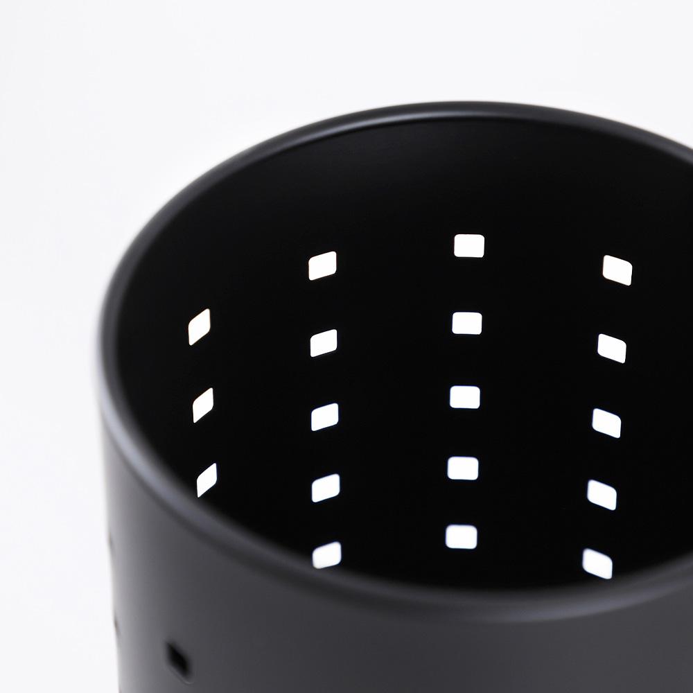 Держатель для столовых приборов из нержавеющей стали, Органайзер для кухонных ножей, вилок, ложек, Контейнер для хранения столовых приборов большой вместимости с дренажными отверстиями