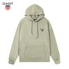 Gant Men's and Women's Spring and Autumn Thin Embroidered Hoodie Pullover, Casual Sports Running Hoodie