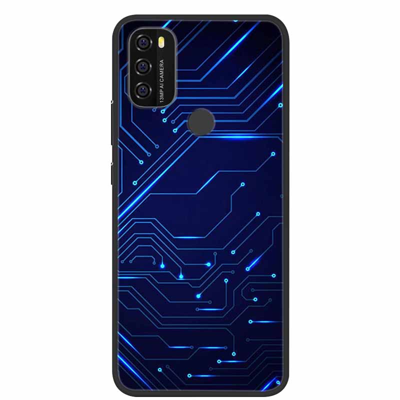 For Blackview A70 Case Cartoon Bumper Silicone TPU Soft Phone Back Cover For Blackview A90 A 90 Protective Cute Capa Cool Fundas