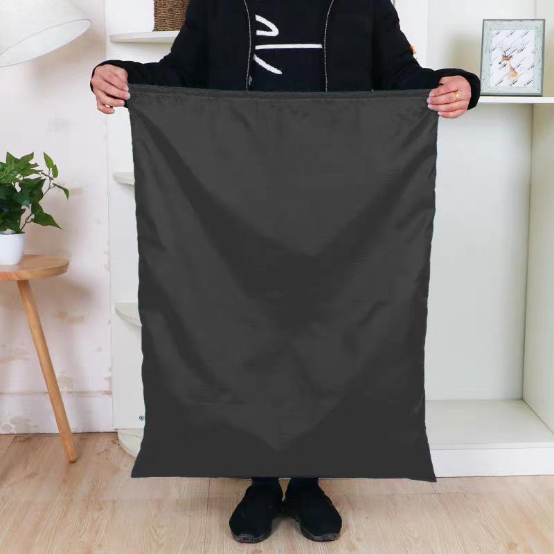Большой пылезащитный мешок из ткани Оксфорд с завязками для хранения одеял