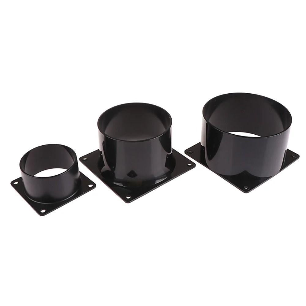 1 шт. Фланец для подключения воздуховодов с квадратным дном, впускного и выпускного воздуха, для подключения вентиляци