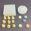 1Pc Mini Cone Cream Silicone Mold Cake Decor Diy Chocolate Cupcake Candy Desserts Fondant Mold Baking Scented Candles Decor