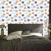 Teddy bears among dots wallpaper for living room and bedroom 50x1000