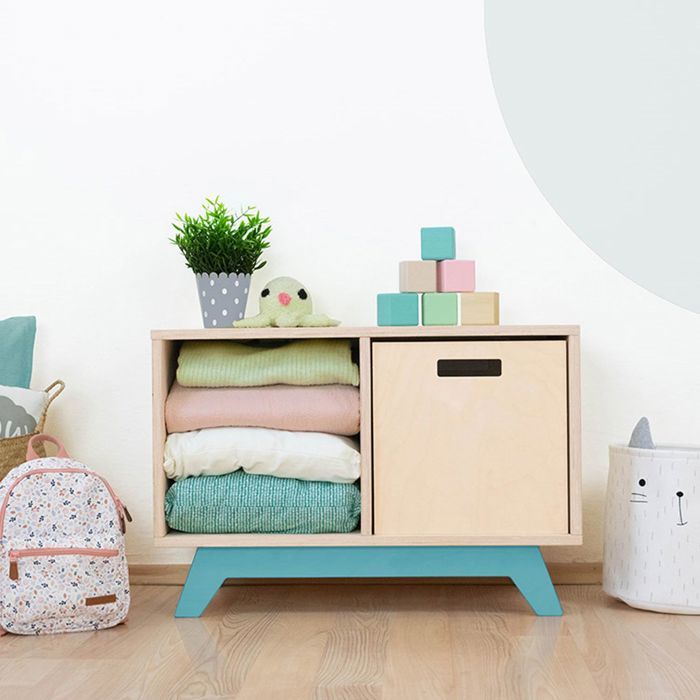 NABOSKY Turquoise 1x2 Storage Unit