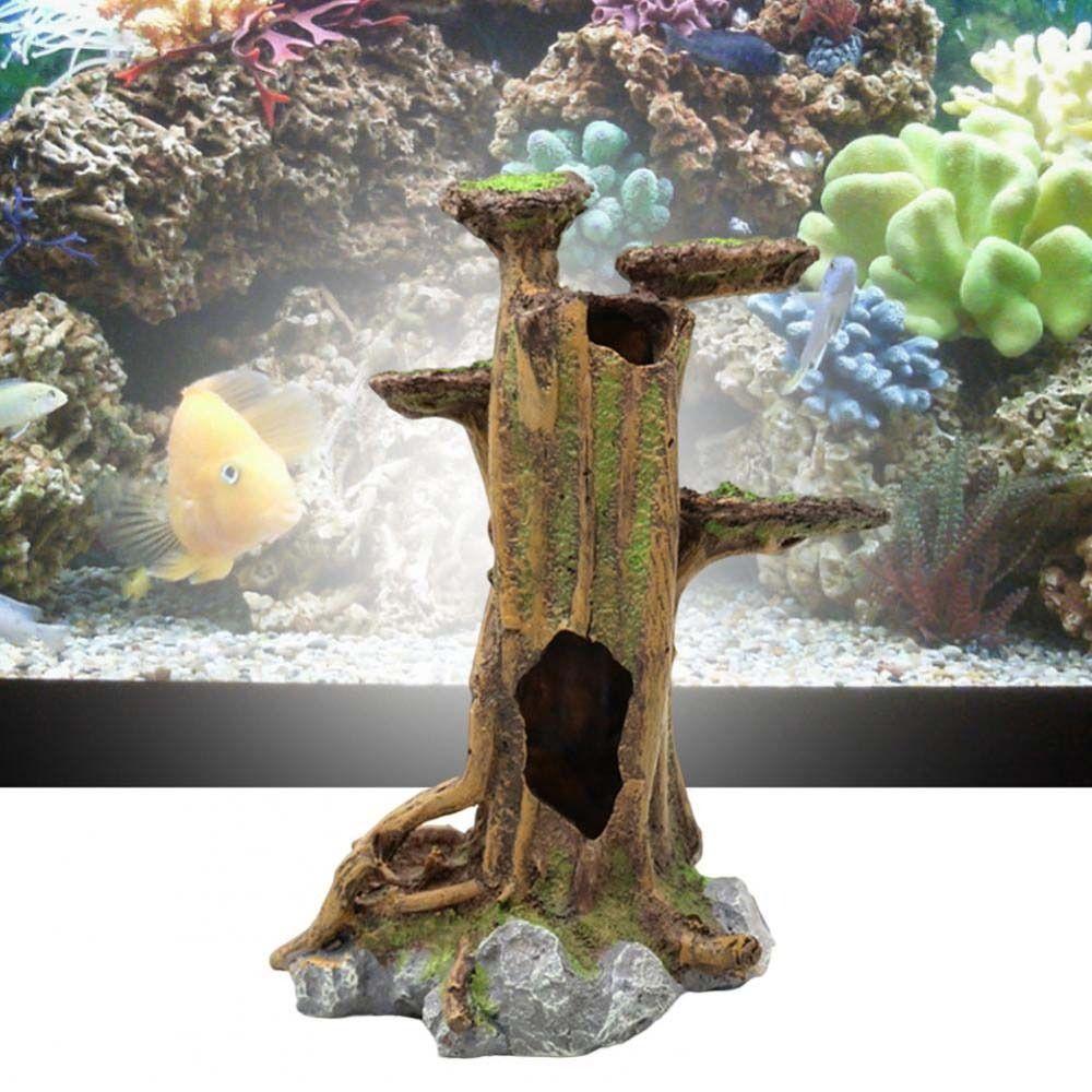 Play Sleep Искусственные украшения для деревьев Украшения для аквариума Ландшафтный дизайн для аквариума Аксессуары для ландшафтного дизайна
