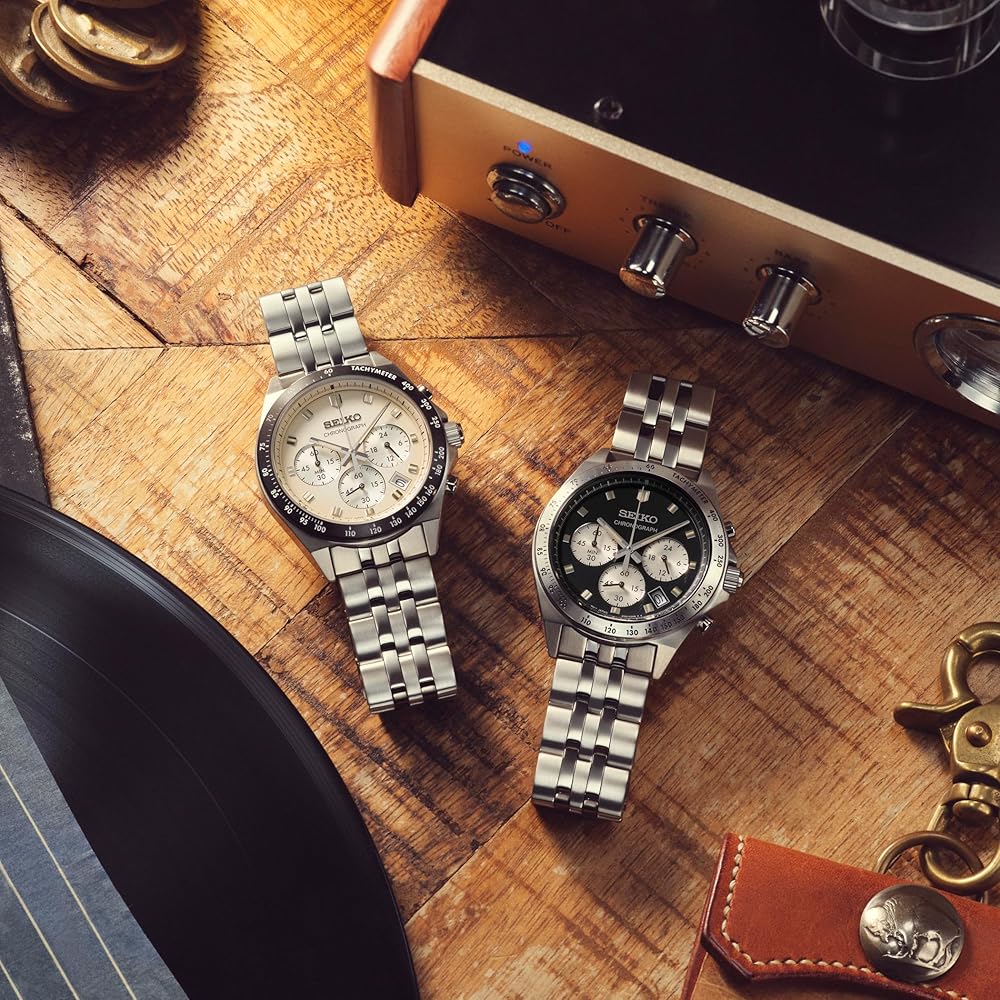 Seiko Selection S Series Кварцевый Хронограф NEO VINTAGE SBTR045 Мужские