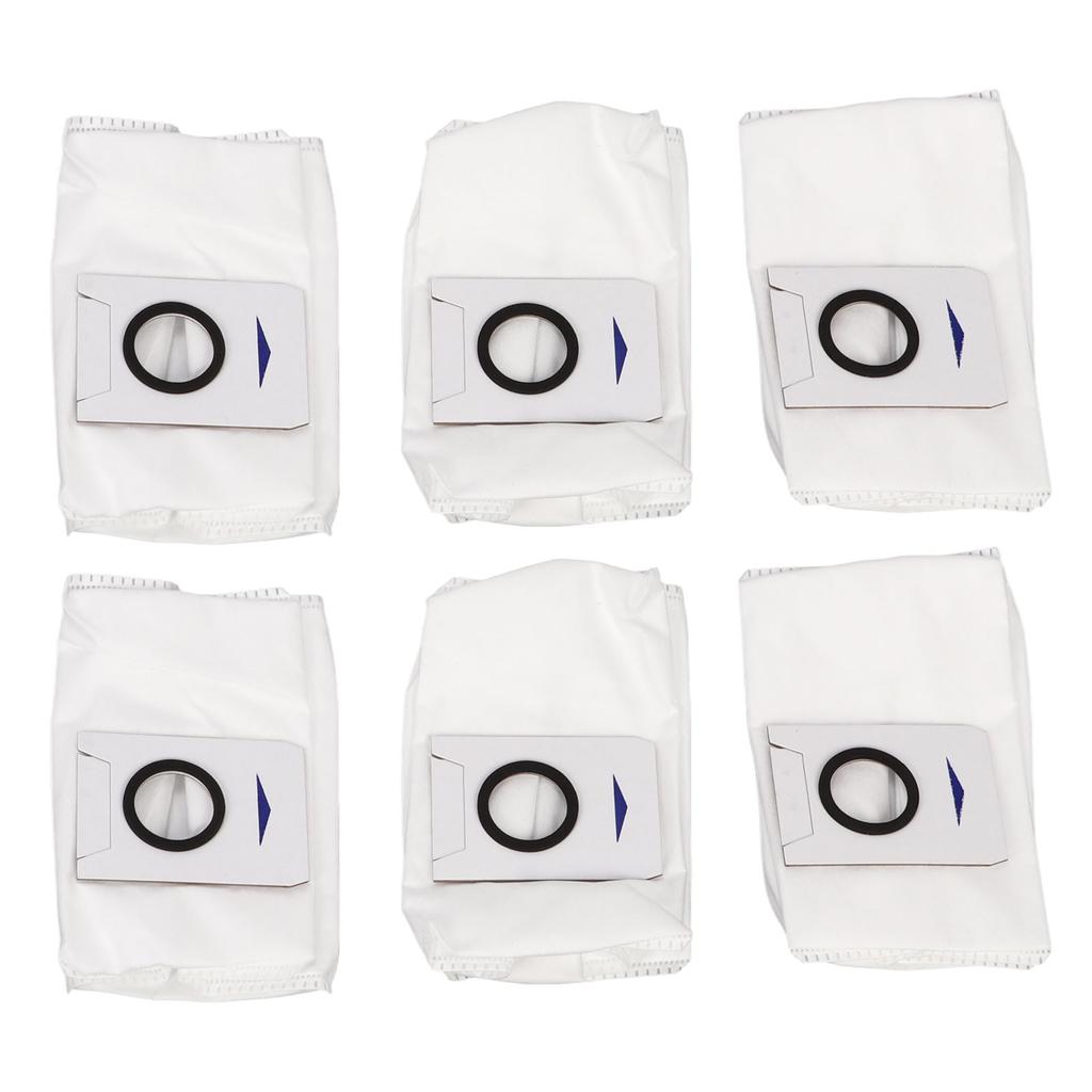 6pcs Vacuum Cleaner Dust Bags for DEEBOT X1 Omni Replaceable Dust Collection Bag Vacuum Cleaner
