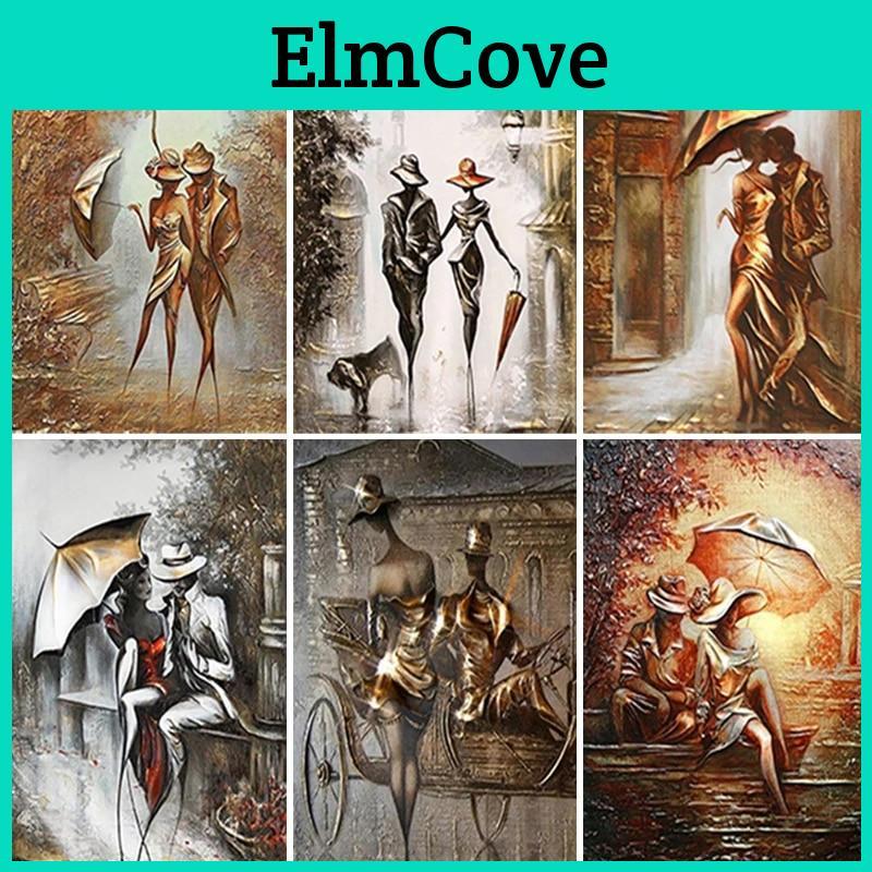 Diamond Painting Love Wonderful Mosaic Full Round 5d Diy Diamond Embroidery Romantic Couple Home Art Cross Stitch Kit
