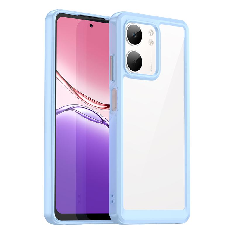 Transparent Case For Oppo A5X Case Anti-knock Soft Silicone Colorful Back Cover For Oppo A5X 5G Case Cover For Oppo A5X 4G Funda