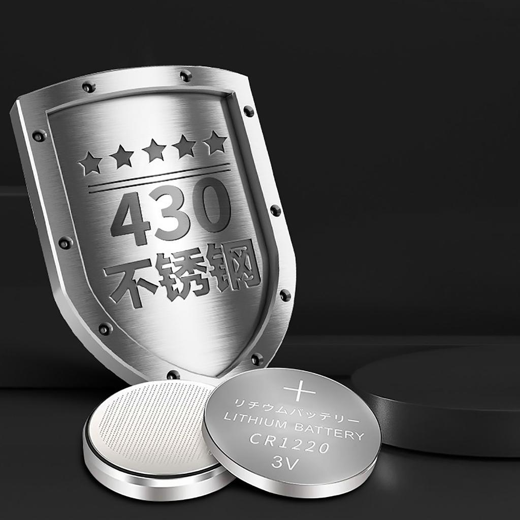 1 лист(6шт) CR1220 Батарейка-таблетка 3 В для автомобильных пультов дистанционного управления часами и весами