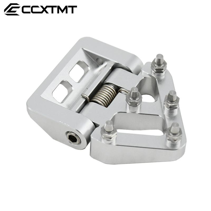 Motorcycle Folding Rear Brake Pedal Tip Plate For BETA RR RRS 200-500 For SHERCO SER SEFR SE SEF SC SCF For KTM XC XCF EXC EXCF