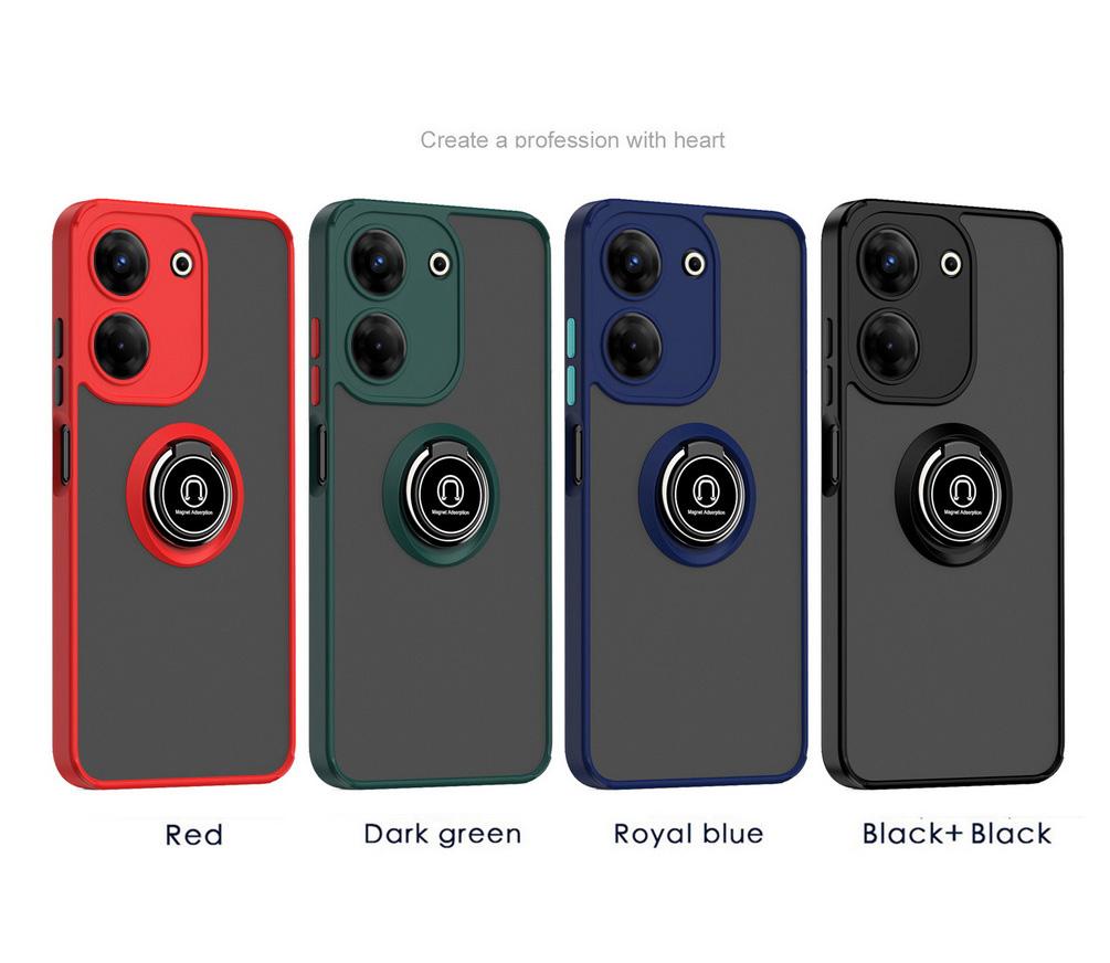 Rotatable Bracket Phone Case for Tecno Camon 20 Pro 19 Pro 18P 18T 18 TECNO POVA 5 4 Pro 3 Pova 2 Neo Car Holder Ring Cover