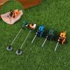 1PCS Simulation Repair Tool Saw 1:12 Dolls Houses Miniature Chain Lawn Mower Garden Decor Furniture Accessories