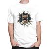 French Bulldog Wall Breaker T Shirt Men Short Sleeves 100 Cotton Tshirt Casual Frenchie Dog Lover Tee Tops Streetwear Tshirt
