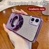 Gradient Glitter Ring Phone Case For MOTOROLA Moto G84 G54 5G G73 G53 G23 G13 G82 G72 G62 G52 G42 G32 G31 G41 G22 G60S G60 Cover
