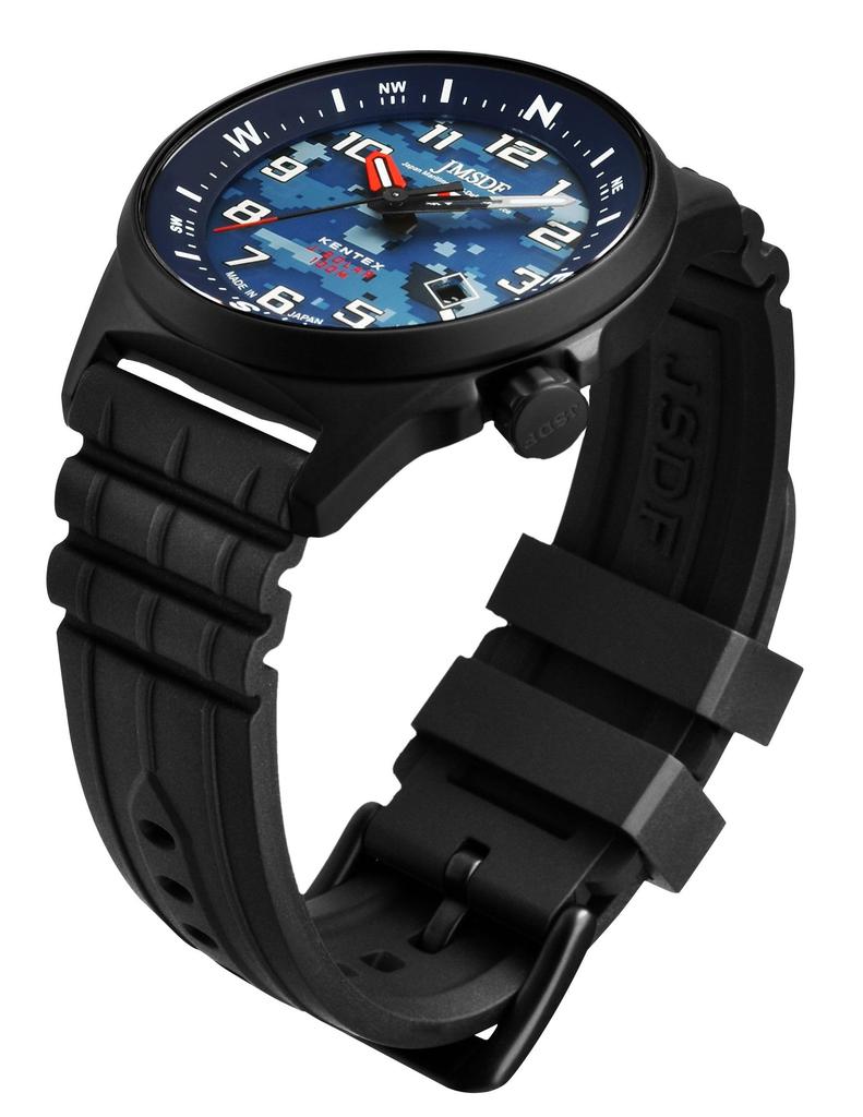 Часы JSDF Combat Solar Navy Black [KENTEX] S715M-18 мужские