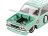 Datsun 510 Pro Street KDO510 Light Green Jun Kaido House Special Diecast Model Car True Scale Miniature (Design Imai) 1/64 ""