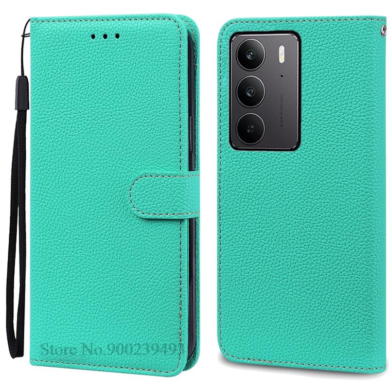 Для Realme 14X 5G Чехол Ударопрочный Кожаный Чехол-книжка Кошелек Для Realme 14X 5G Чехол Coque Fundas Оболочка