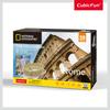 ASSYME Cubic Fan 3D Puzzle Craft Kit No Glue or Tools Required Colosseum DS0976h - -