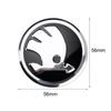 Car Sticker Skoda 2026 Hot 4PCS 56mm Aluminium Alloy Auto Car R Wheel Hub Center Caps Emblem Sticker For Skoda Octavia A7 Rapid 