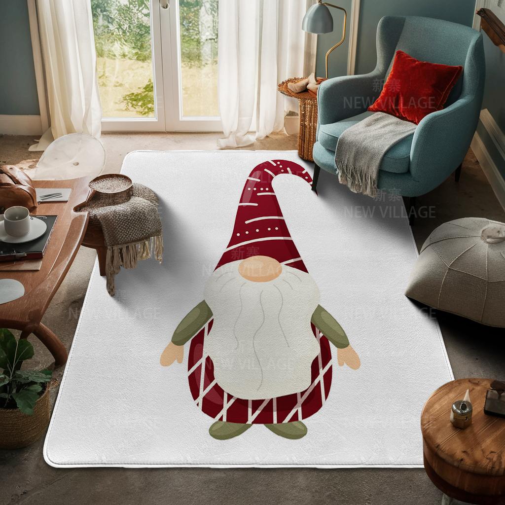 Ковер у входа в дом Домашний коврик у двери Гостиная Ванная Комната Ноги ванная комната Нескользящие коврики с водопоглощением для ванной Счастливого Рождества зима
