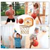 Cartoon Animal Baby Basketball Toy Set Scorable Scoreboard Mini Basketball Hoop  School Environment