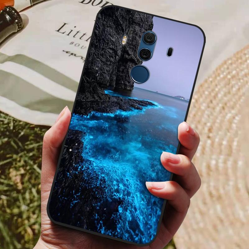 Для чехла Huawei Mate 10 Pro Черный бампер Силиконовый чехол для телефона Для Huawei Mate 10 Lite 10Pro mate10 ALP-L29 ALP-L09 ALP-AL00 Capa