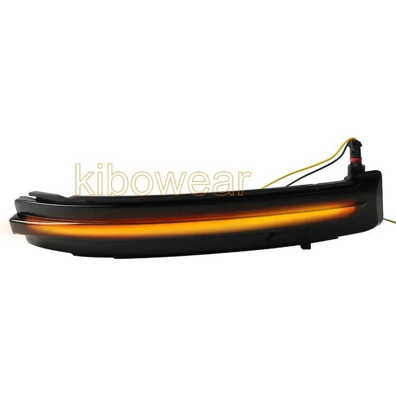 2pcs Dynamic Blinker For Nissan X-Trail xtrail T32 J11 Murano Z52 Navara Pathfinder Juke LED turn signal lights Mirror