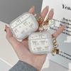 Подходит для Airpods 1 / 2 Поколения Apple Bluetooth Защитный Чехол Airpodspro3 Бант Жемчужный Кулон