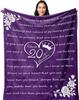 Super Soft Throw Blanket for Women Perfect Birthday Gift Idea Ideal for Home  Travel Ages