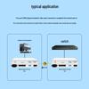 BOYANG 4-Port 100M Physical Isolation Fiber Optic Converter