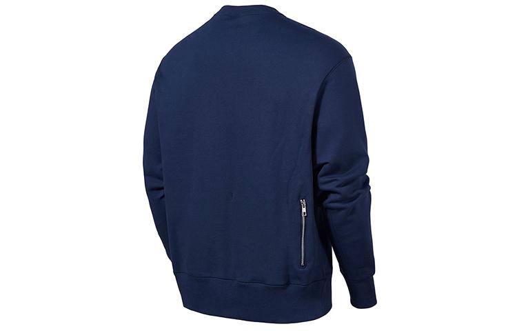 Nike Sweatshirts Men's Deep Navy Blue Crew Neck Moderate Regular CU4264-410