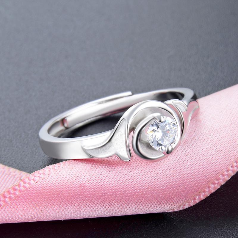 Классическое кольцо Lindon из стерлингового серебра 925 пробы с цирконом, женские ювелирные изделия, свадебный подарок для вечеринки
